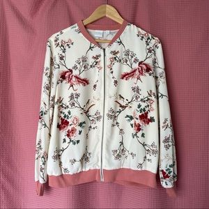 NY&C Lightweight Bomber Jacket NWT Sz L